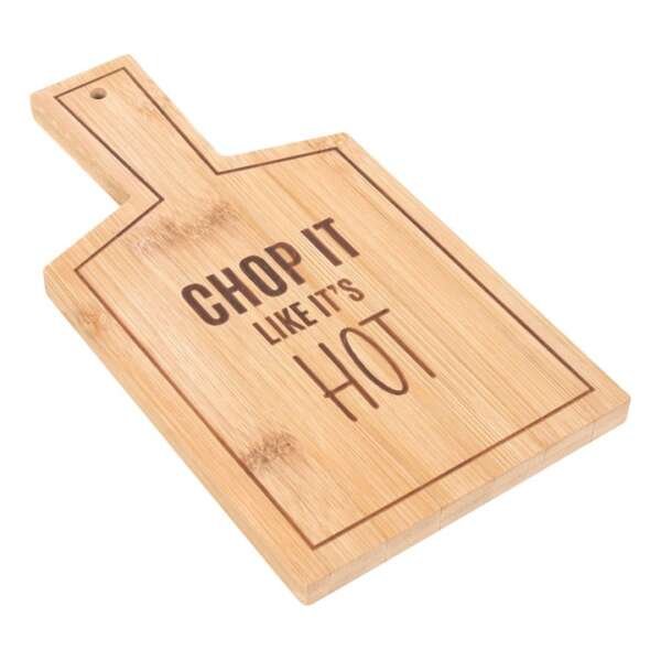 Chop It Like It's Hot Bamboo Serving Board - Image 3