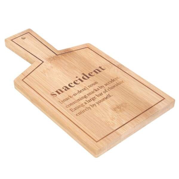 Snaccident Bamboo Serving Board - Image 3