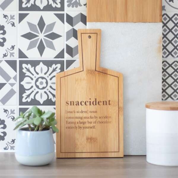 Snaccident Bamboo Serving Board - Image 4