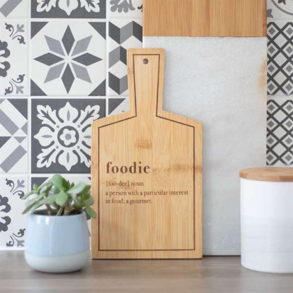 Foodie Bamboo Serving Board - Image 4