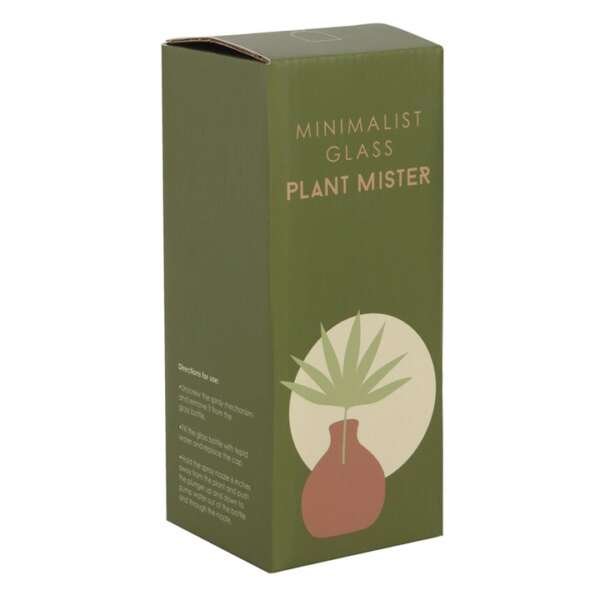 Green Minimalist Glass Plant Mister - Image 4