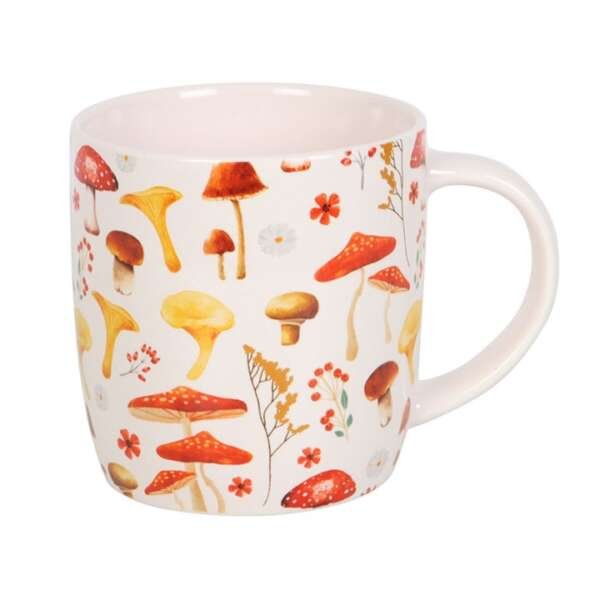 All Over Mushroom Print Mug - Image 3