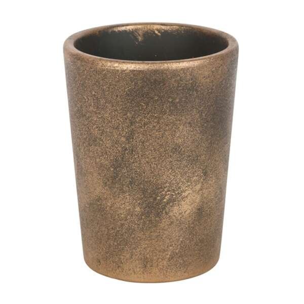 Moon Shadows Bronze Terracotta Plant Pot by Lisa Parker - Image 3