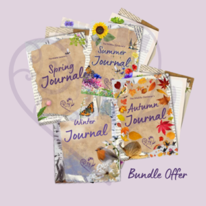 The bundle offer! All four seasonal wildlife gardeners' journals.